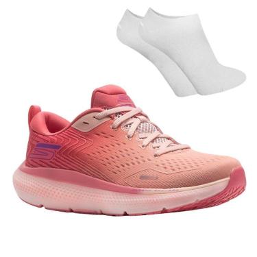 Imagem de Kit Tênis Skechers Go Run Ride 11 Feminino + Par-Feminino
