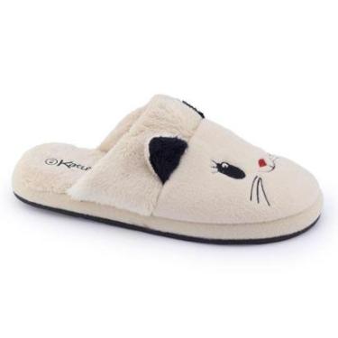 Imagem de Chinelo Pantufa sola Kature 425 gato pelo interno fofinho-Unissex