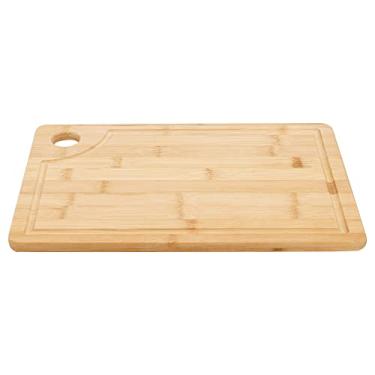 Imagem de Mimo Style Tábua de Corte 33cm Ecokitchen, Feita Inteiramente de Bambu. Perfeita Para Cortar Queijos, Carnes, Legumes e Verduras. Resistente, Durável e Ecológica. Perfeita Para o Dia a Dia