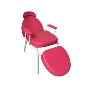 Imagem de HENVIFER, Cadeira Rosa Reclinada Maquiagem Tatuagem Sobrancelha Cílios