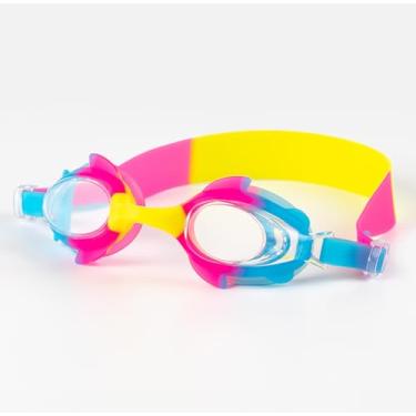 Imagem de Óculos de Natação Infantil - Óculos Para Criança Nadar - Óculos de Mergulho e Piscina - ECOMLAR® (ROSA)