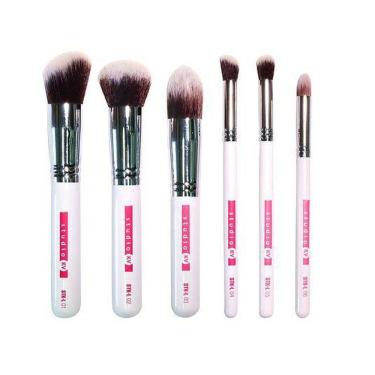 Imagem de Kit Pincel Profissional 6 Pinceis Maquiagem Klass Vough