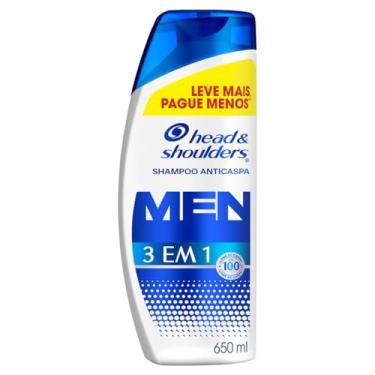 Imagem de Shampoo Anticaspa Head & Shoulders Men 3 em 1, 650 ml