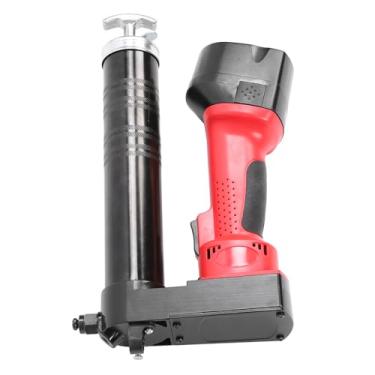 Imagem de Conjunto de Pistola de Graxa para Bateria de Lítio Pistola de Graxa Lubrificante Automática Com Orifícios de Dissipação de Calor Corpo de Aço Inoxidável Pistola de Graxa Sem Fio