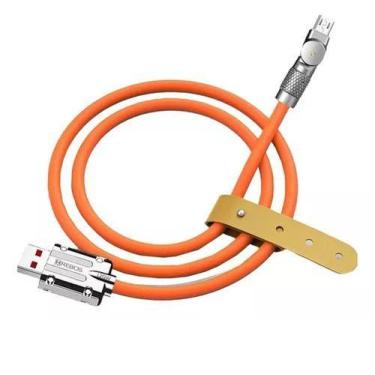 Imagem de Cabo Usb Turbo Micro Usb 5a 120w Ponta Movel 1m Hrebos