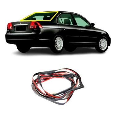 Imagem de Borracha Vigia Vidro Traseiro Honda Civic 2001 A 2007 - Disk Bor