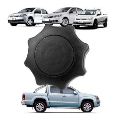 Imagem de Manopla Roldana Banco Amarok Fox Gol Preto - PLASTCAR