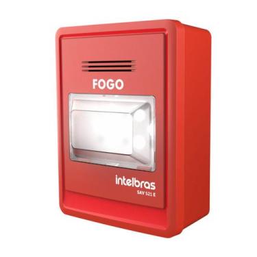 Imagem de Sinalizador Audio Visual Enderecavel Sav 521e Intelbras