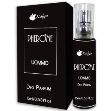 Imagem de Pherome uommo perfume masculino com estimulador de feromônio 15ml kaly