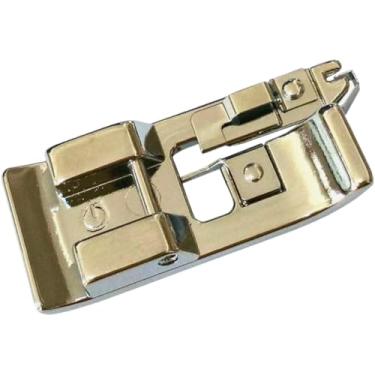 Imagem de Kit 10 Sapata Calcador Ponto de Overlock Máquina Doméstica Chulear Caseadinho Overloque CY-7310G