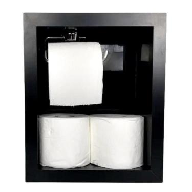 Imagem de Nicho Papeleira Porta Papel de Embutir Porcelanato Para Banheiro - PHZ
