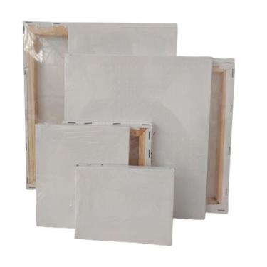 Imagem de Telas para Pintura, kit 10 unidades 20x30. - real seda