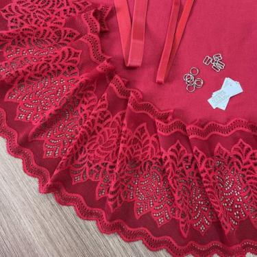 Imagem de Material p/ 3 top it girl - Rendas TDB, Rubi
