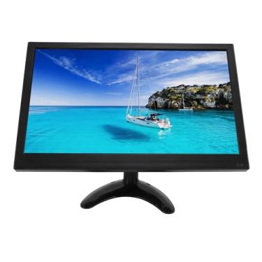 Imagem de Tela de 14 Polegadas 1920x1080, Display Externo Full HD Com Interface Multimídia BNC AV VGA HD USB MIC Alto Falante Embutido, ABS Shell Portátil para Câmera de Jogo RasPi PC TV