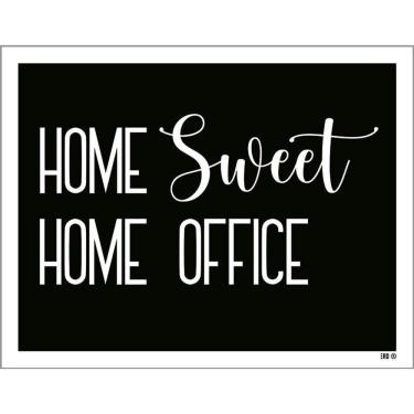 Imagem de Kit 3 Placas Decorativa - Home Sweet Home Office