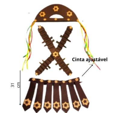 Imagem de Kit Maria Bonita com saia kit nordestina cangaceira mulher do lampião 