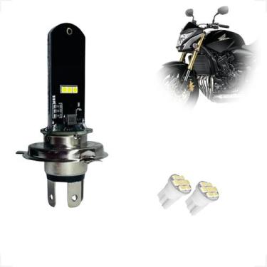 Imagem de Lâmpada Led H4 Thork 6000k 12v CB 600f Hornet 2005 2006 2007 2008 2009