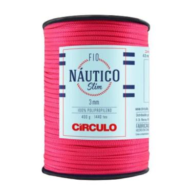 Imagem de Fio Náutico Slim 3mm - Circulo, 6185 - Pink