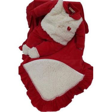 Imagem de Saida de Maternidade Macacão Plush Menina Zafielo Ref 2019, P ( 2 -  3