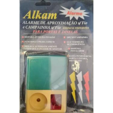 Imagem de Alarme de aproximação sem fio para porta e janela - alkam