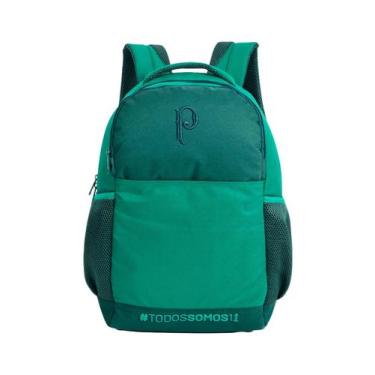 Imagem de Mochila Escolar Grande Resistente Palmeiras Oficial 14092 - Xeryus