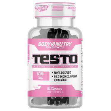 Imagem de Testo Feminy Body Nutry 60 Cápsulas - Suplemento com ZMA, Cálcio, Magn