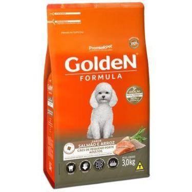 Imagem de Ração Cães Adultos Salmão/Arroz Pequenos 3kg PremieR Golden  - Premier