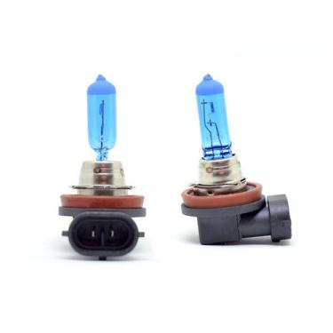 Imagem de Lampada H8 35W Super Branca 8500K Farol Milha Cruze Fusca Wrv Hrv Hb20