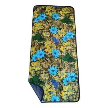 Imagem de Esteira de Praia Dupla Face Térmica Impermeável 150x70cm Diversas Esta