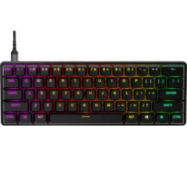 Imagem de Teclado Gamer SteelSeries Apex Pro Mini RGB USB Inglês, preto