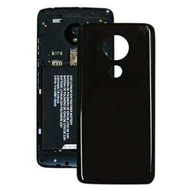 Imagem de Contracapa Tampa traseira da bateria para Motorola Moto G7 Power Substituição do telefone