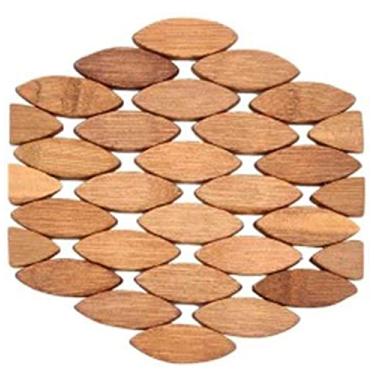 Imagem de Descanso de Panela Bambu 16cm Formas, Imporiente CX047-134437