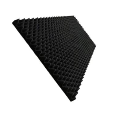 Imagem de WENGWEI 1 pacote de painéis de parede à prova de som de espuma de caixa de ovo, absorção de som para estúdio, painéis acústicos de 121 x 61 x 5 cm, painéis à prova de som à prova de fogo de alta