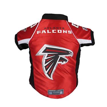 Imagem de Littlearth Camiseta unissex adulto NFL Atlanta Falcons Premium Pet Jersey, cor do time, GG