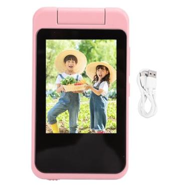 Imagem de Câmera Digital Infantil, Telefone Inteligente Infantil para Brinquedos de Meninas, Telefone Inteligente de Brinquedos Infantis 1080P 48MP Câmera de Vídeo Infantil Com Tela de