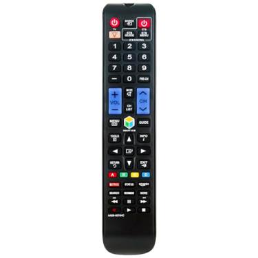 Imagem de Controle remoto de substituição AA59-00784C para Samsung TV F8000 UN65F8000 UN65F8000BFXZA UN75F8000 UN75F8000AFXZA UN46F8000 UN55F8000 UN60F8000 UN466 F80000 AFXZA UN55F8000AFXZA UN46F8000BFXZA
