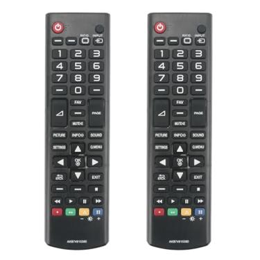 Imagem de (Pacote com 2) AKB74915380 Controle remoto substituído para LG LED HDTV Smart TV AKB74915389 AKB73975711 AKB73715608 AKB73715623 AKB74475433 29LB4505 22LJ455 40 24 LB451B 24LJ4540 28LJ4540