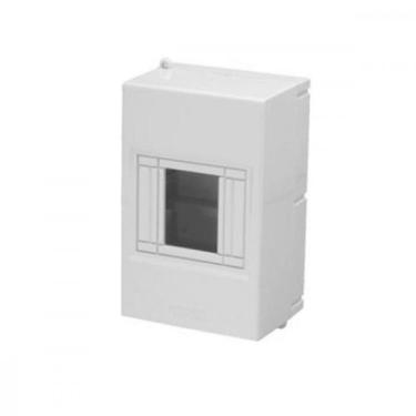 Imagem de Centrinho Steck Pvc Multi Externo Para 4 Disjuntores Ssct4