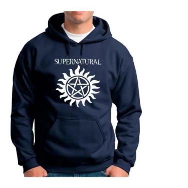 Imagem de Moletom Com Capuz e Bolso Personalizado Supernatural - Kesdey confecco