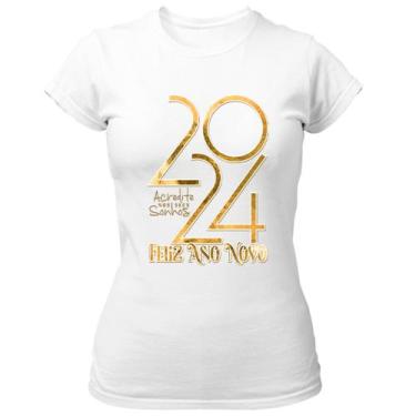 Imagem de Camiseta Baby Look Ano Novo Acredite nos seus sonhos - Alearts, G