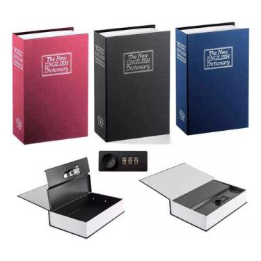 Imagem de Cofre Camuflado C/chave Formato De Livro Guarda Valores 24cm - ABM, Pr