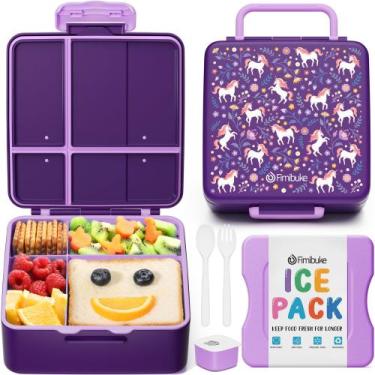 Imagem de Lancheira Térmica Fimibuke Chill Bento Box - 1065mL com 4 Compartiment
