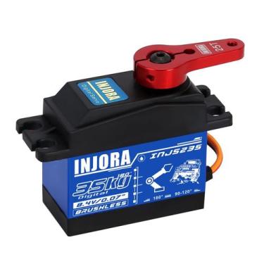 Imagem de Servomotor INJORA INJS235 - Alto Torque (35kg) à Prova D'Água - 1/10 e