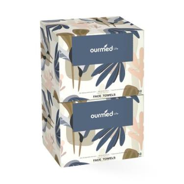 Imagem de Toalha Facial Descartável Ourmed Life - 100 Unidades Biodegradáveis