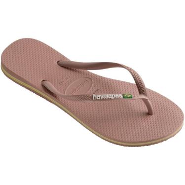 Imagem de Chinelo Dedo Feminino Borracha Casual Havaianas Slim Brasil