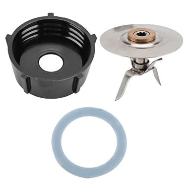 Imagem de Lâmpada Lâmina Aço Inoxidável Com Base Inferior e Rings de Vedação Conjunto de Suco de Suco de Kits de Acessórios Cruzados Parte Usada para Frutas