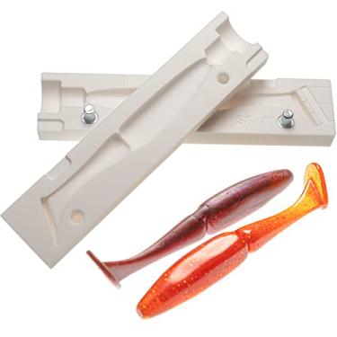 Imagem de Isca feita à mão autêntica One'Up de 10 cm em forma de pesca faça você mesmo