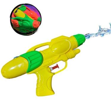Imagem de Arma De Água 19cm Em Plástico Verão Praia Infantil Pistola - Tesla Sto