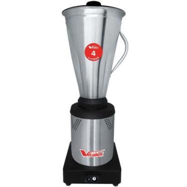 Imagem de Liquidificador Baixa Rotação 4L LQI-4 Vitalex, Prata, Bivolt