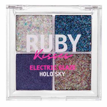 Imagem de Paleta de Sombras Ruby Kisses - Glitter Electric Glaze 5,6g, Holo Sky
